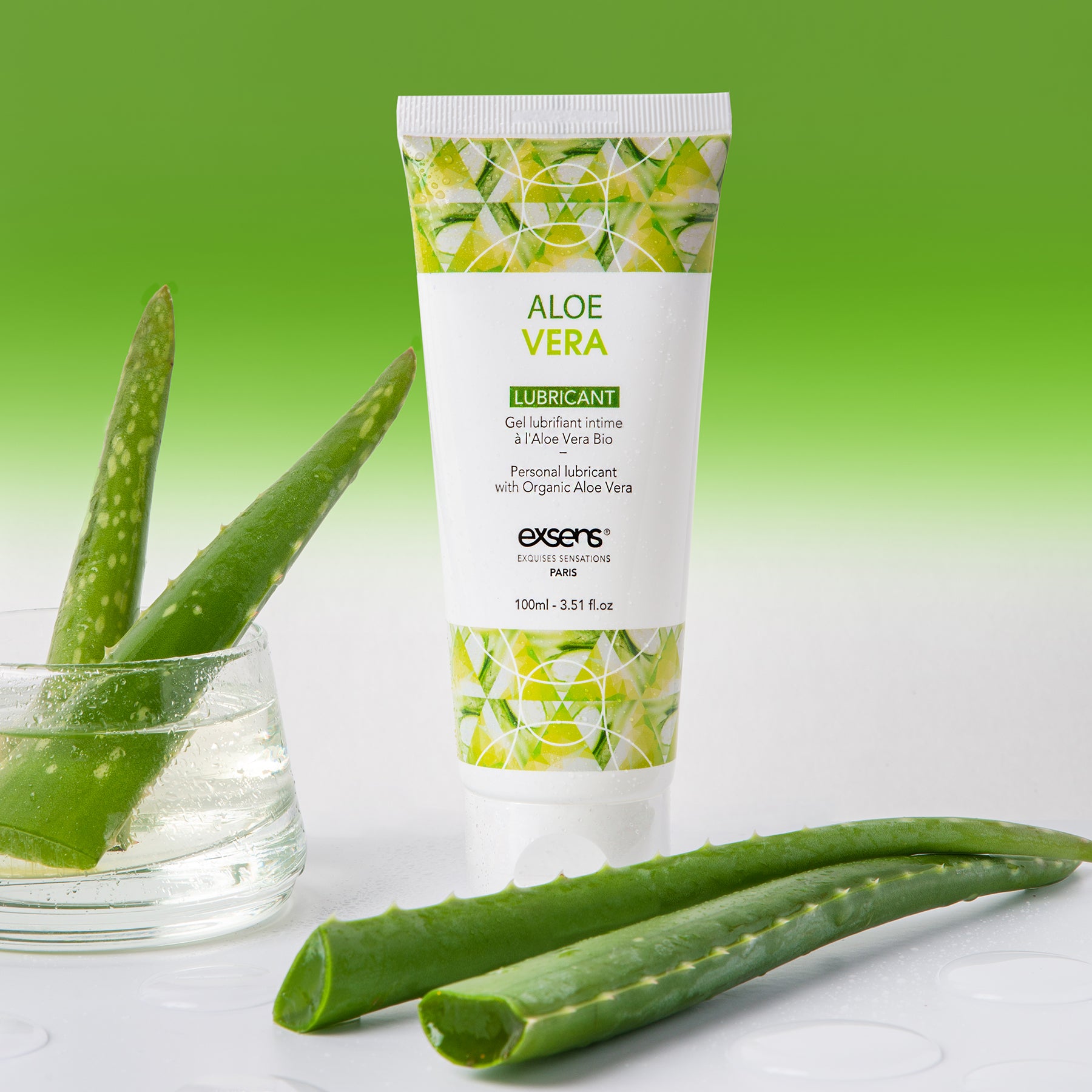 Water based lubricant gel_Aloe Vera EXSENS Water based lubricant gel_Aloe Vera EXSENS